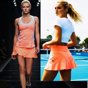 Nwt Adidas Stella McCartney Tennis Skirt Skort Shorts M Medium 40